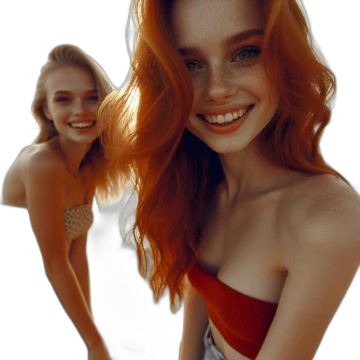 dress, face, hair, jewelry transparent PNG cut-out