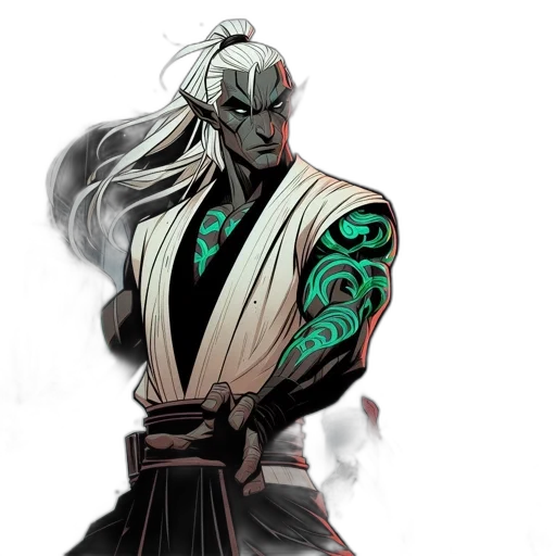 staff, concept art, fantasy art, comic book art transparent PNG cut-out