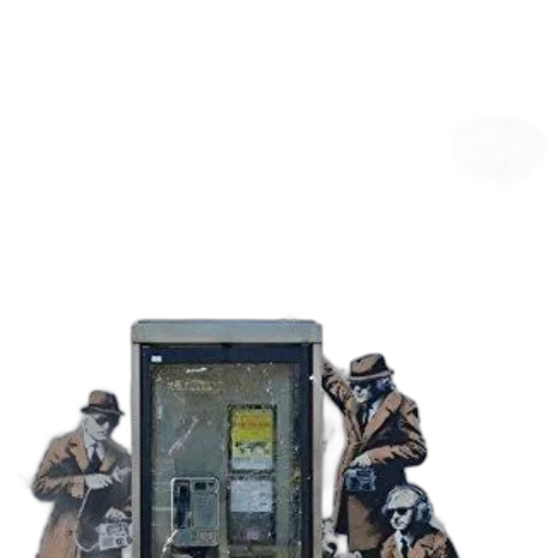staff, weapon, jacket, robot transparent PNG cut-out