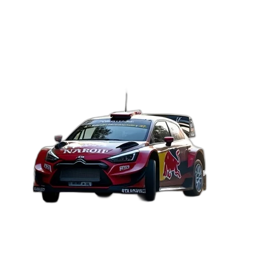 car, concept art, 3d render, red transparent PNG cut-out