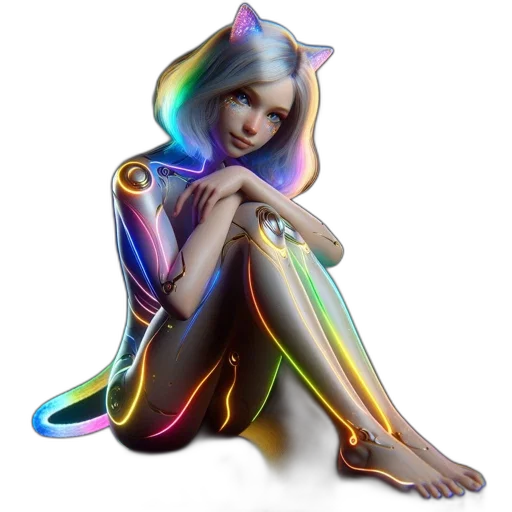 dress, fantasy art, concept art, 3d render transparent PNG cut-out