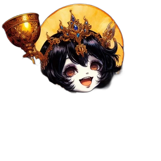 crown, staff, mask, jewelry transparent PNG cut-out