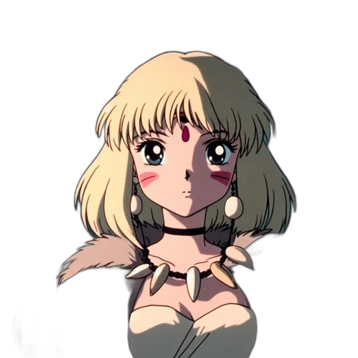 face, flower, dress, creature transparent PNG cut-out