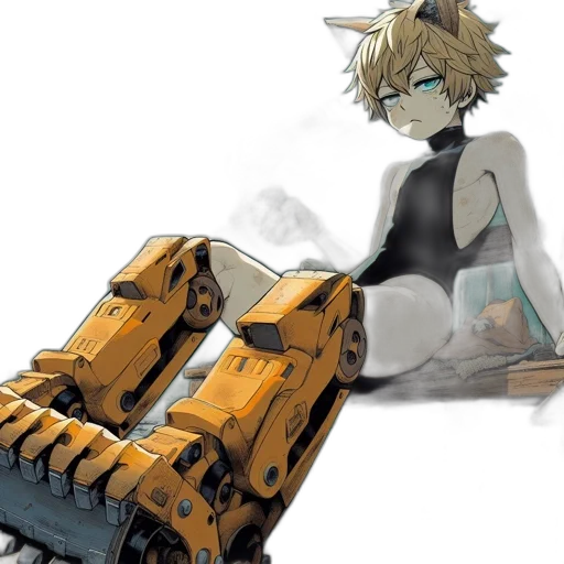robot, weapon, animal, concept art transparent PNG cut-out