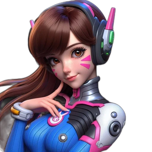 robot, face, weapon, staff transparent PNG cut-out