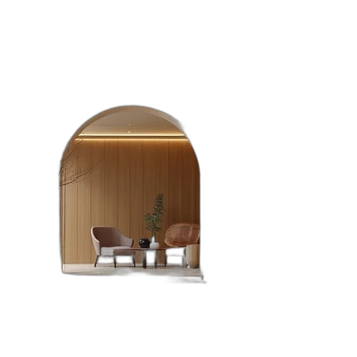furniture, building, 3d render, concept art transparent PNG cut-out
