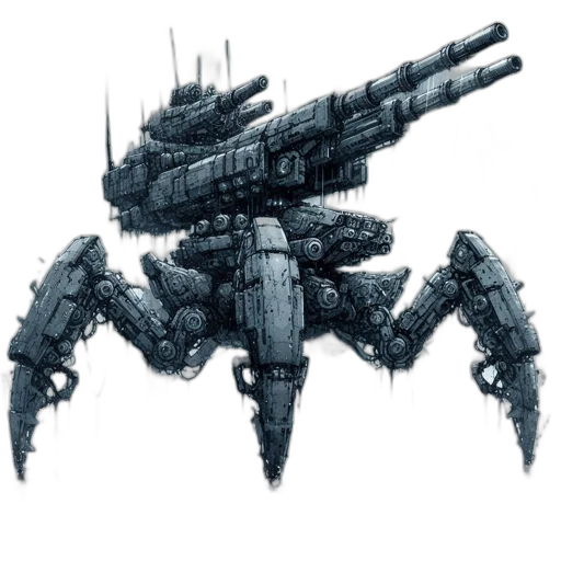 robot, weapon, creature, dragon transparent PNG cut-out