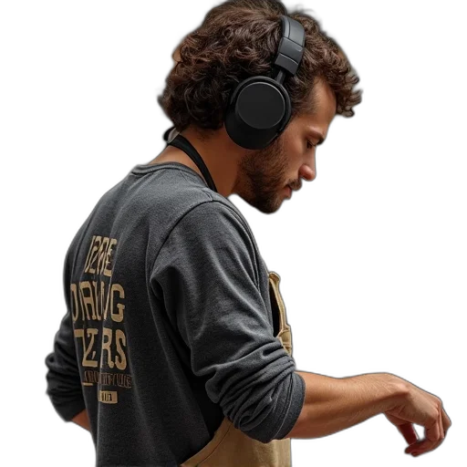 jacket, staff, photorealistic, concept art transparent PNG cut-out