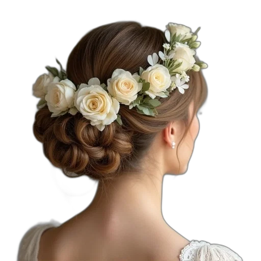 crown, jewelry, flower, dress transparent PNG cut-out
