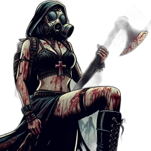 staff, sword, weapon, mask transparent PNG cut-out