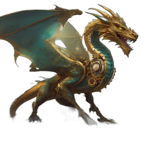 dragon, sword, creature, weapon transparent PNG cut-out