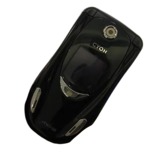 black, cyon, flip, phone transparent PNG cut-out
