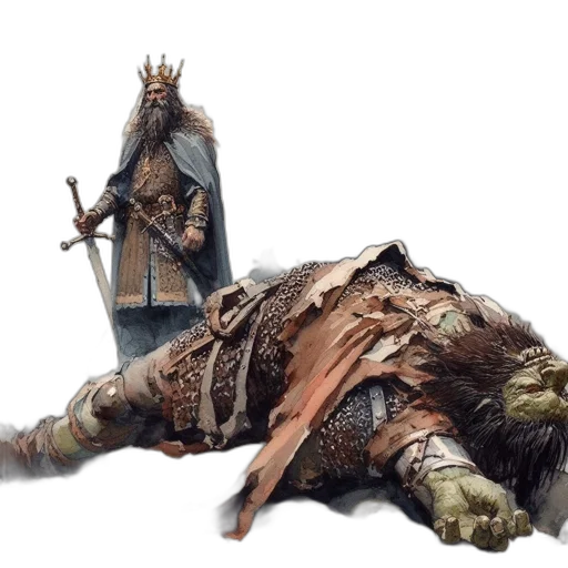 sword, dragon, weapon, creature transparent PNG cut-out