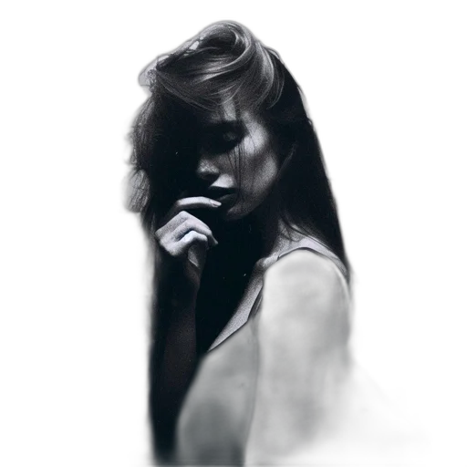 mask, face, dress, hair transparent PNG cut-out