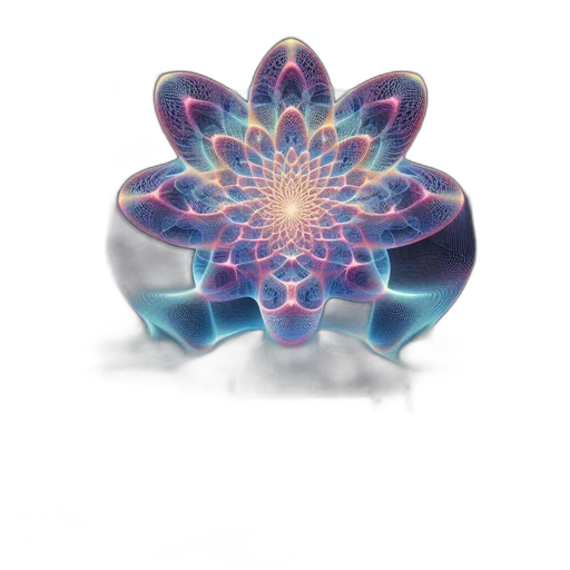 jewelry, flower, crown, 3d render transparent PNG cut-out