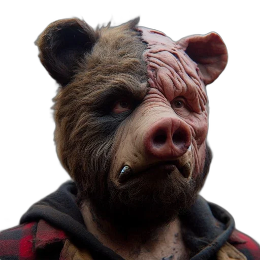 mask, animal, face, creature transparent PNG cut-out