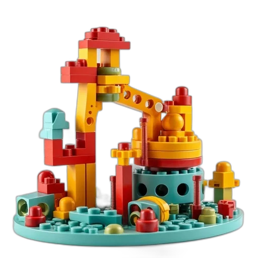crown, robot, furniture, 3d render transparent PNG cut-out