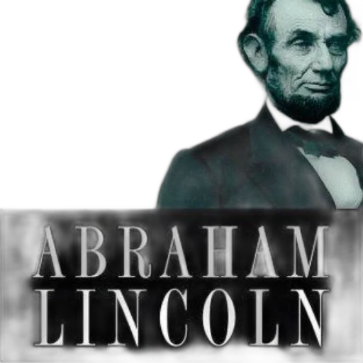 black, white, image, abraham transparent PNG cut-out
