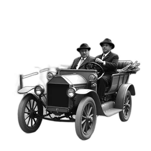car, staff, hat, concept art transparent PNG cut-out