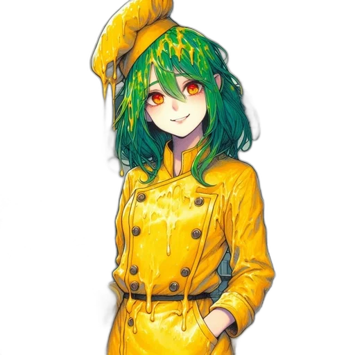 staff, dress, jacket, hat transparent PNG cut-out