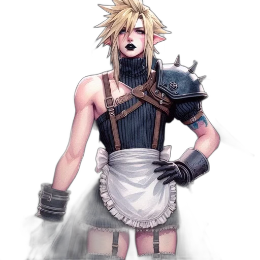 staff, sword, weapon, dress transparent PNG cut-out