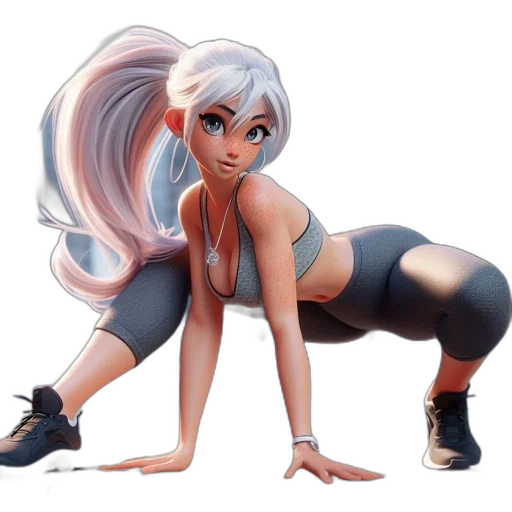 concept art, anime, fantasy art, cartoon transparent PNG cut-out