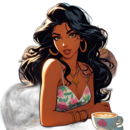 comic book art, cartoon, fantasy art, concept art transparent PNG cut-out