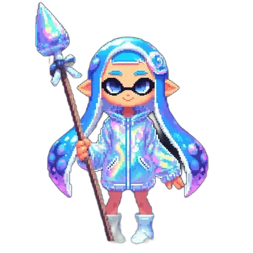 staff, weapon, dress, jacket transparent PNG cut-out