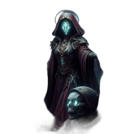 mask, face, staff, creature transparent PNG cut-out