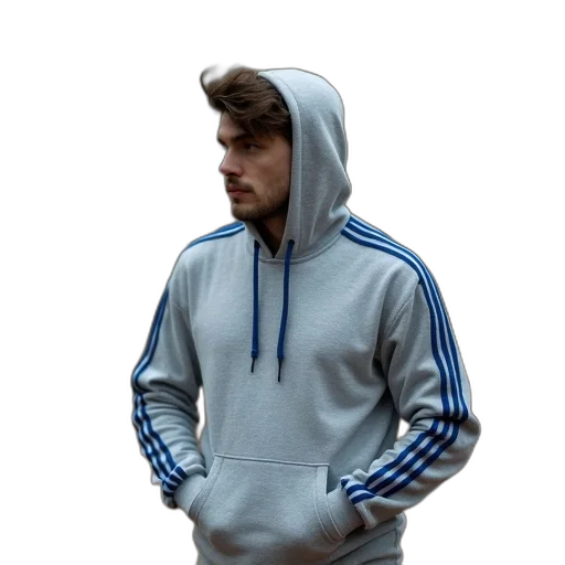 jacket, staff, face, hat transparent PNG cut-out