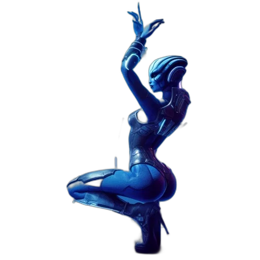 dress, staff, robot, mask transparent PNG cut-out