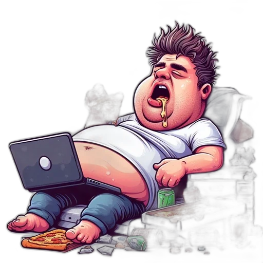 food, concept art, cartoon, photorealistic transparent PNG cut-out