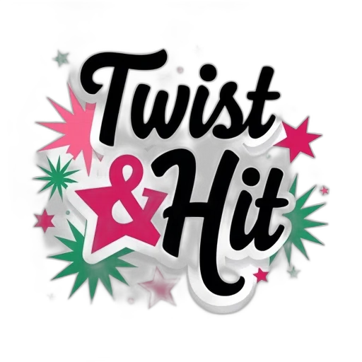 stylized, graphic, text, twist transparent PNG cut-out