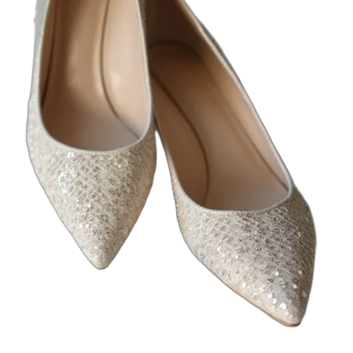 shoes, 3d render, bride, wedding transparent PNG cut-out
