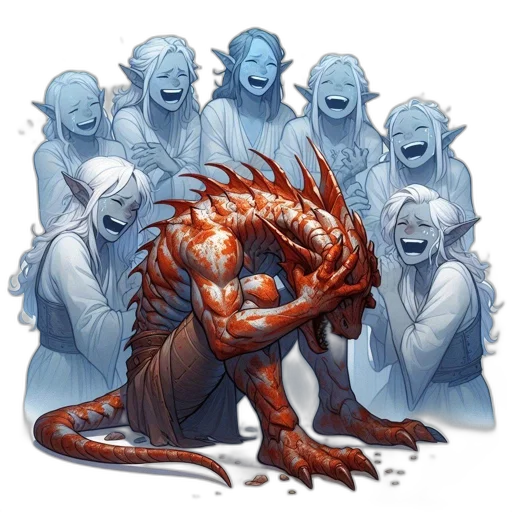 dragon, creature, concept art, comic book art transparent PNG cut-out