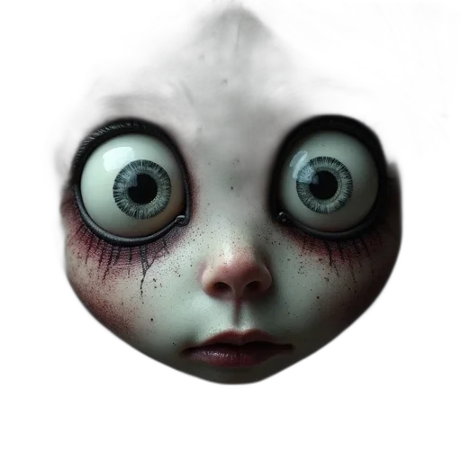 mask, face, creature, robot transparent PNG cut-out