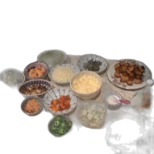 food, jewelry, earth tones, variety transparent PNG cut-out