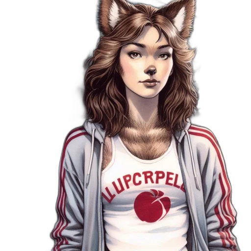 jacket, comic book art, concept art, fantasy art transparent PNG cut-out