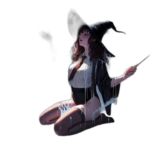 staff, hat, weapon, mask transparent PNG cut-out