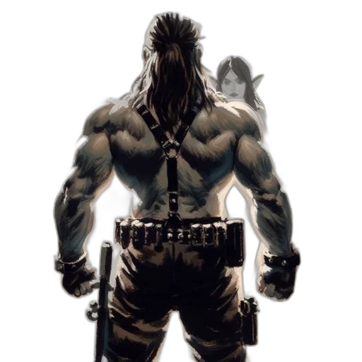 animal, weapon, creature, hair transparent PNG cut-out