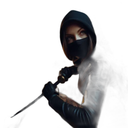 sword, weapon, staff, mask transparent PNG cut-out