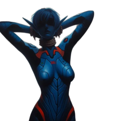 dress, concept art, comic book art, 3d render transparent PNG cut-out