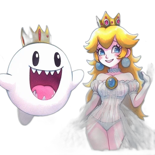 crown, creature, concept art, pixel art transparent PNG cut-out