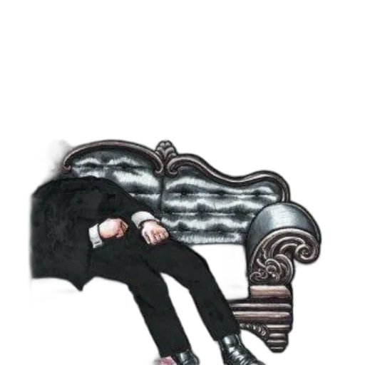 staff, furniture, mask, jacket transparent PNG cut-out