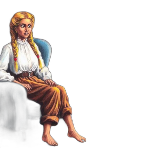 concept art, fantasy art, comic book art, pixel art transparent PNG cut-out