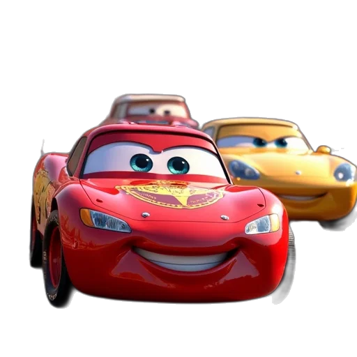 car, face, animal, 3d render transparent PNG cut-out