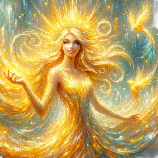 dress, hair, fantasy art, oil painting transparent PNG cut-out