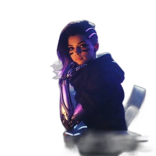 staff, robot, weapon, jacket transparent PNG cut-out