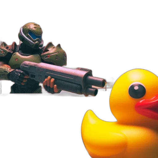 weapon, robot, animal, 3d render transparent PNG cut-out