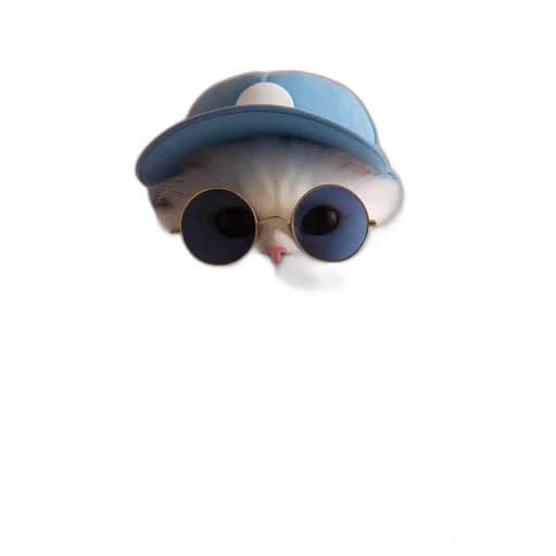 hat, staff, mask, animal transparent PNG cut-out